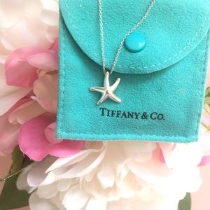 16” Tiffany & Co. Elsa Peretti Starfish necklace 925 silver